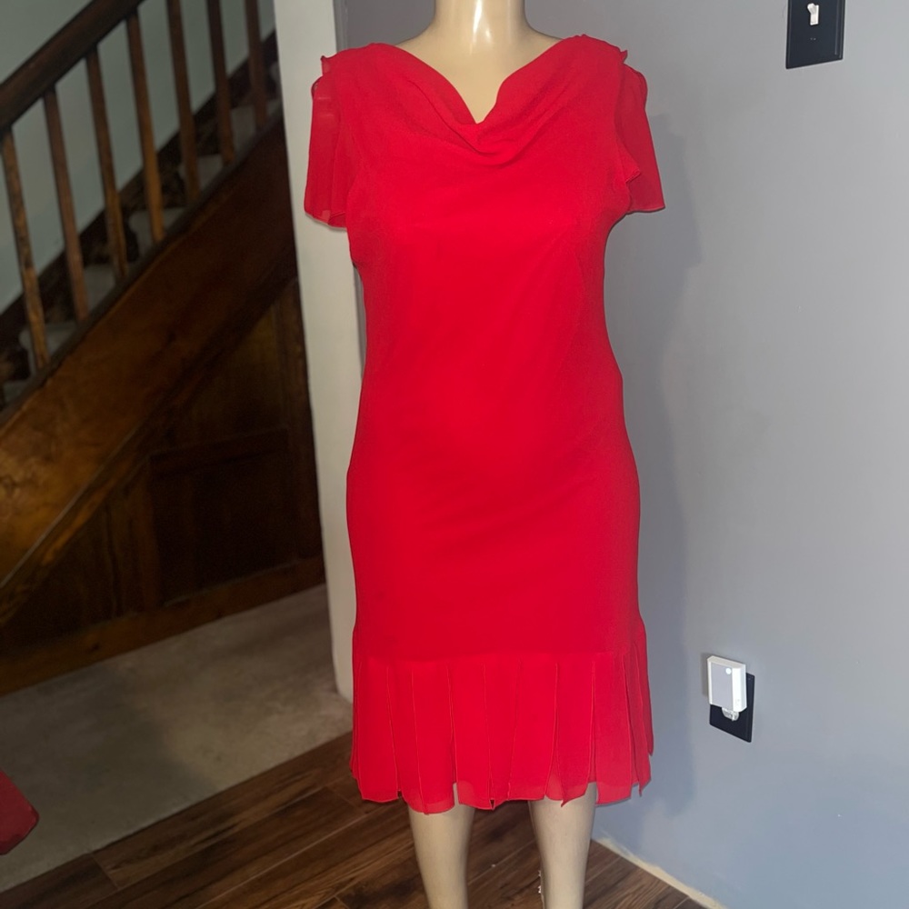 Componix vintage red dress with fringes - 18